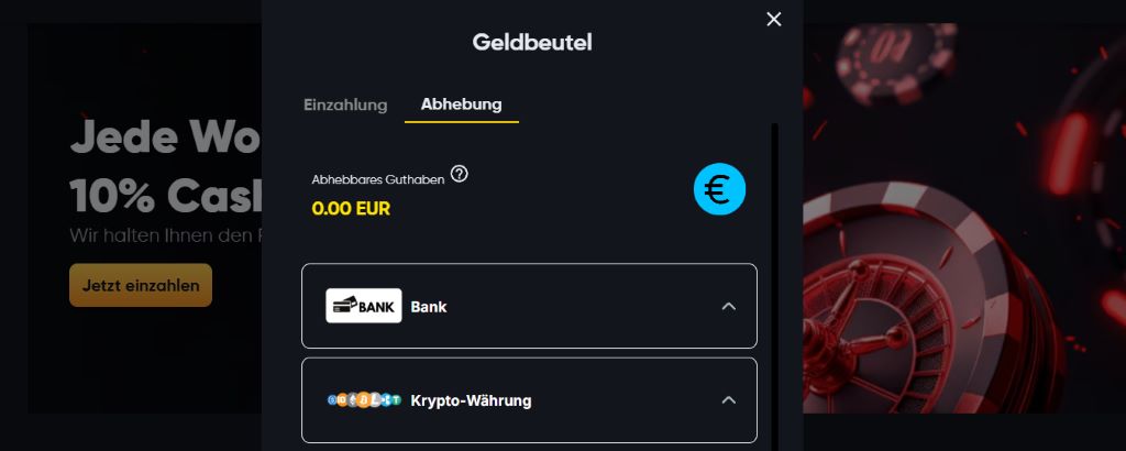 Schnelle Auszahlung leicht gemacht